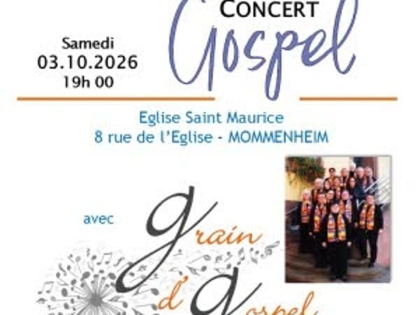 Concert Grain d'Gospel