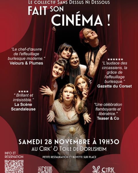 Le Collectif Sans Dessus Ni Dessous fait son cinéma !