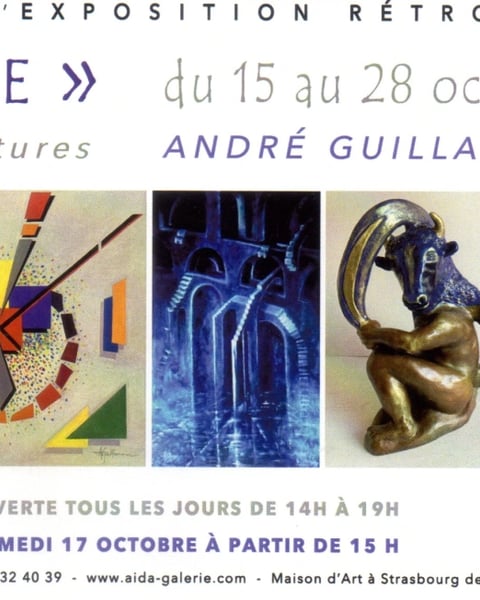 Exposition rétrospective d’André Guillarmain (peinture, dessin, sculpture)