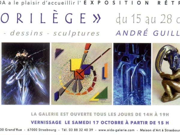 Exposition rétrospective d’André Guillarmain (peinture, dessin, sculpture)