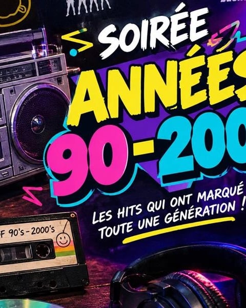 Soirée années 90-2000