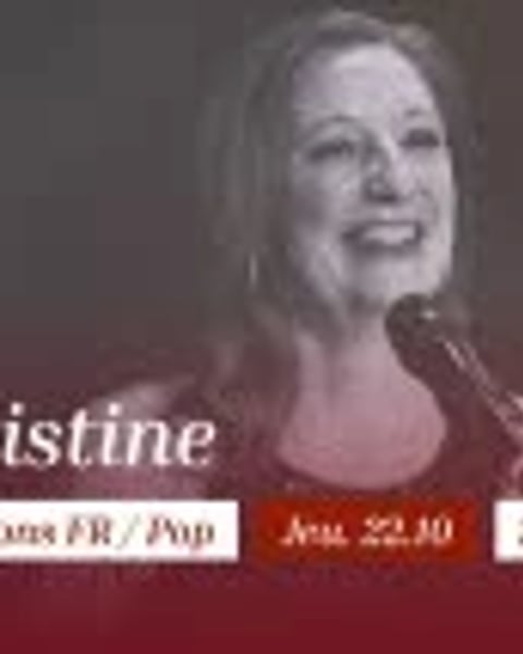 Concert de chansons françaises et pop avec Christine