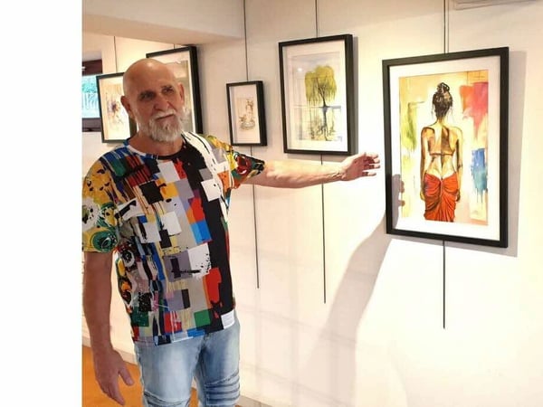 Exposition de tableaux de Pascal Müller