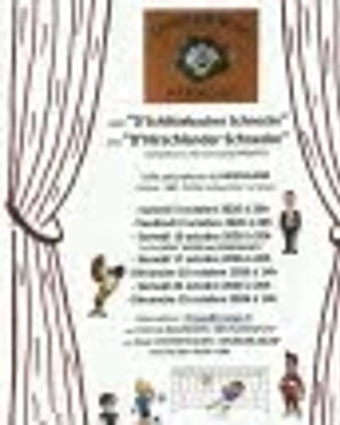 D'Schlittebacher Schnecke, Théâtre alsacien Choue avec nous