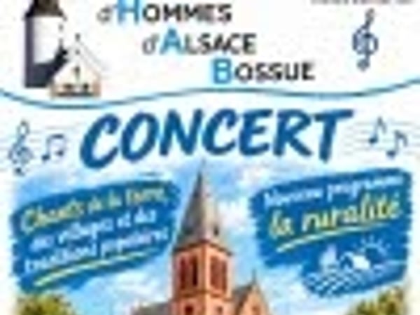 Concert du Choeur d'hommes d'Alsace Bossue