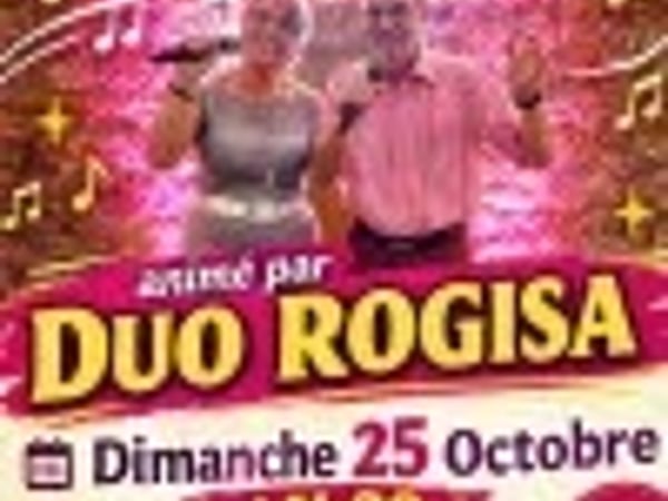 Thé dansant avec duo Rogisa