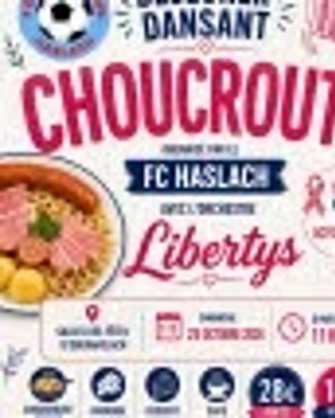 Déjeuner dansant - choucroute