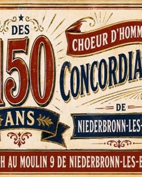 150 ans du Chœur d'hommes Concordia 1876