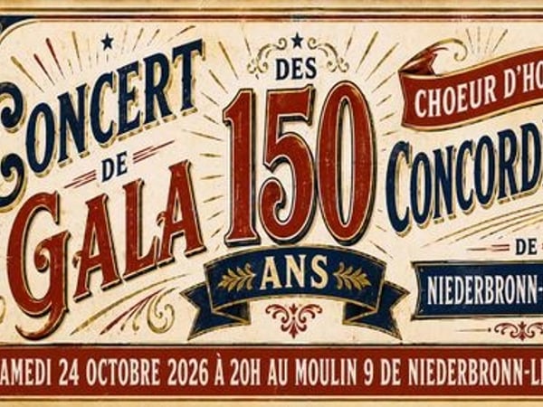 150 ans du Chœur d'hommes Concordia 1876