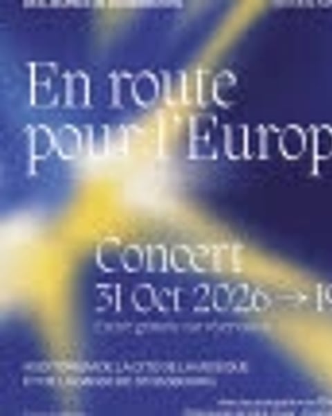 Concert OHJS : “En route pour l'Europe”