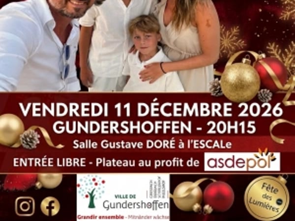 Concert de Noël avec Les Angels Family