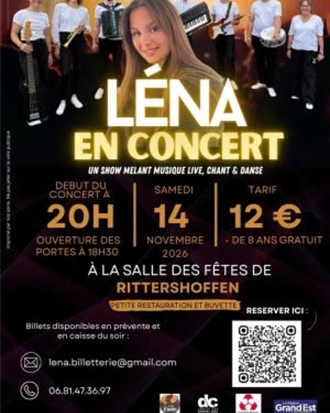 Léna en concert