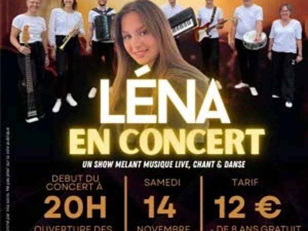 Léna en concert