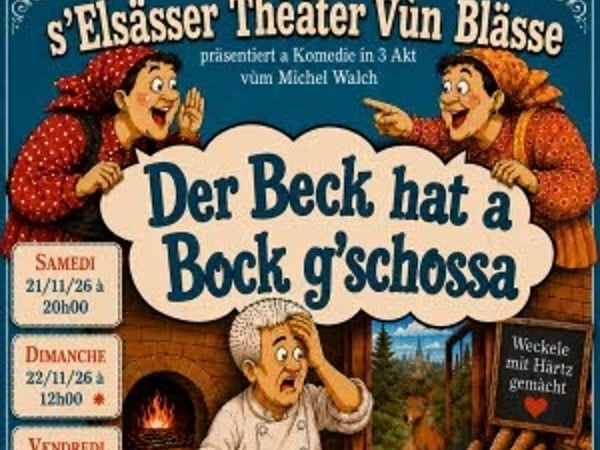 “Der Beck hät a Bock g'schosse”