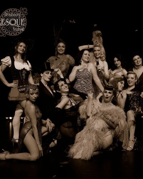 Show d'effeuillage burlesque