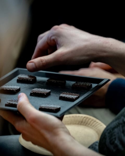 Quelques notes de chocolat
