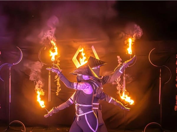 Spectacle de feu : Forge Ciel