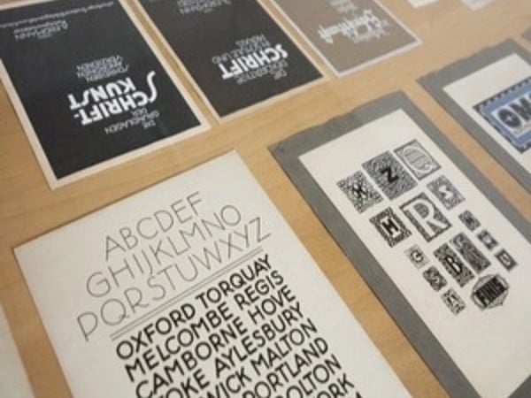 L’écriture décorative d’Alfred Erdmann