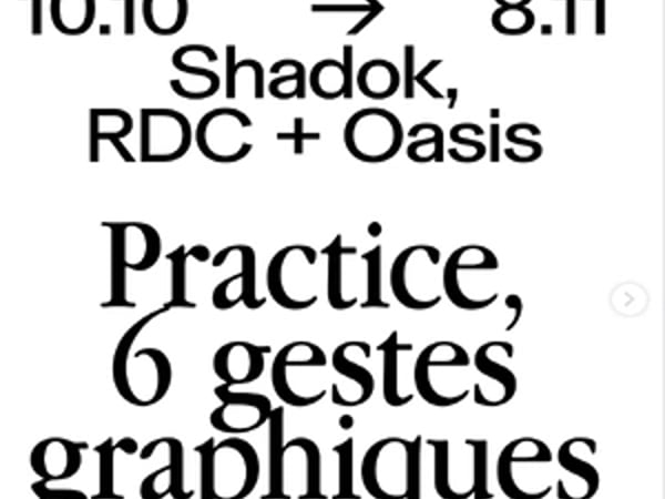 Practice, 6 gestes graphiques