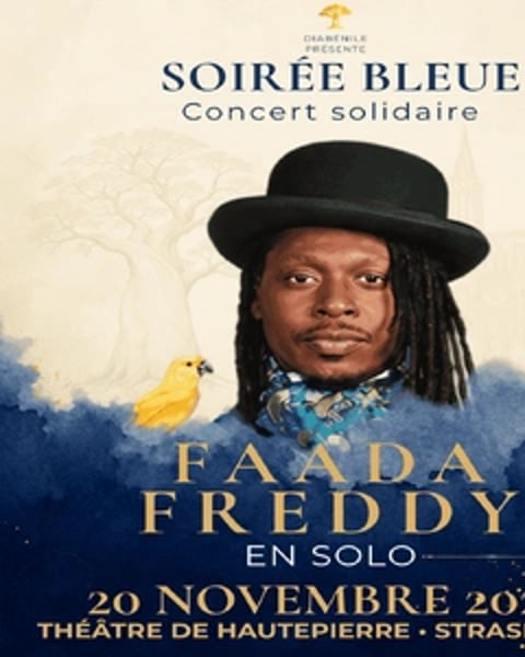 Faada Freddy en solo / La Soirée Bleue de Diabénile