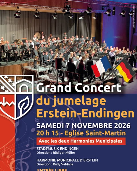 Grand concert du jumelage Erstein - Endingen