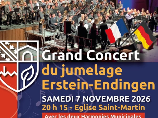Grand concert du jumelage Erstein - Endingen